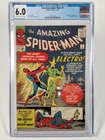 Amazing Spider-Man #9 1964 1st App Electro CGC 6.0 Silver Age Key Villain Origin
