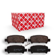 FEBI BILSTEIN Bremsbelagsatz, Scheibenbremse Hinterachse für SUBARU