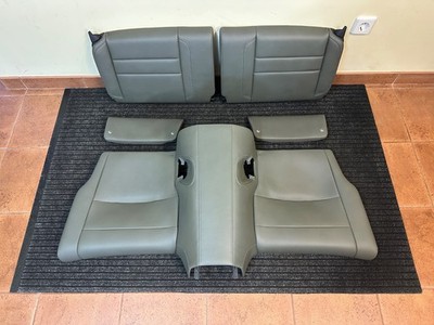 PORSCHE 992 Cabrio Convertible Rear Back Seat Sitze SET AGAVE GREEN Club Leather
