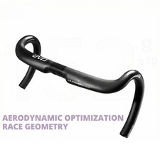 Ultralight Road Cycling Full Carbon Fiber Drop Bar 360mm 380mm 400mm 420mm