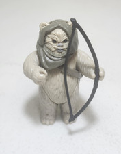 Vintage Star Wars Lumat Ewok Figure Complete Last 17  Mint