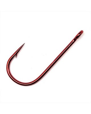 Gamakatsu Salmon/Siwash Hook Red 6 Per Pack