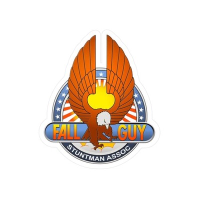 Stunt Man Kiss-Cut Vinyl Decals, Fall Guy Decals, Action Movie Decals, Movie