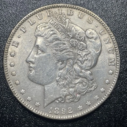 1892-P Morgan Silver Dollar $1 Choice XF+ Extra Fine