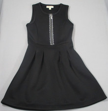 Michael Kors Dress Women Size Medium Black Casual Dress Rhinestones M