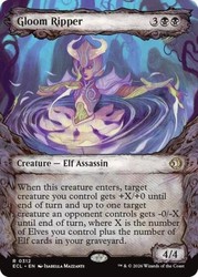 Gloom Ripper (Showcase) #312/451 Lorwyn Eclipsed MTG Rare