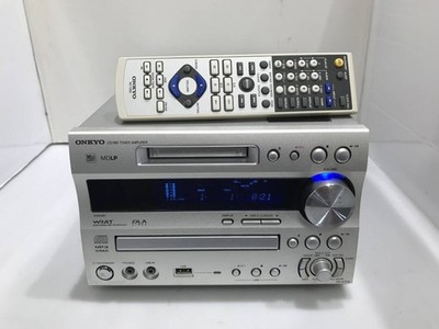 ONKYO オンキョー FR-N7FX コンポ MD CD ONKYO FR-N7FX CD MD USB Tuner Amplifier Recorder Compact Disk Mini