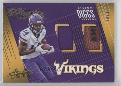 2018 Panini Absolute Tools of the Trade Double Prime 40/49 Stefon Diggs h3a