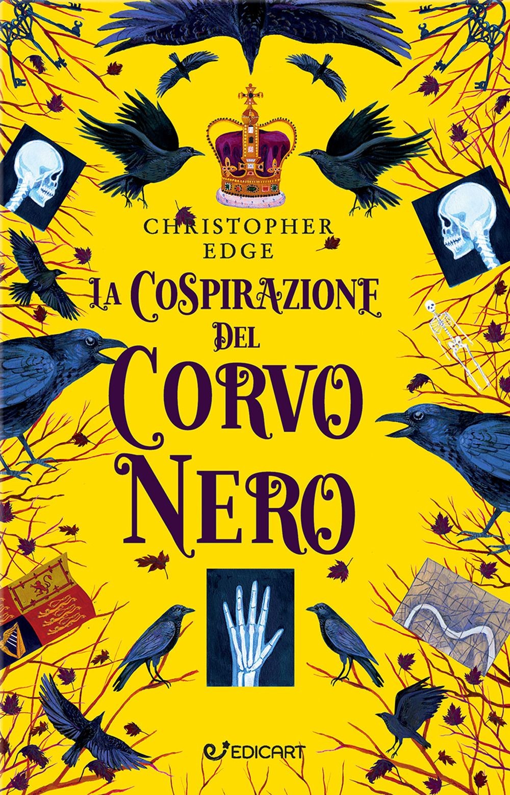 Libri Christopher Edge - La Cospirazione Del Corvo Nero