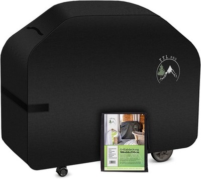 TTL GARDEN Premium BBQ Grillabdeckung Gasgrill, Grill Abdeckhaube, 600D Oxford