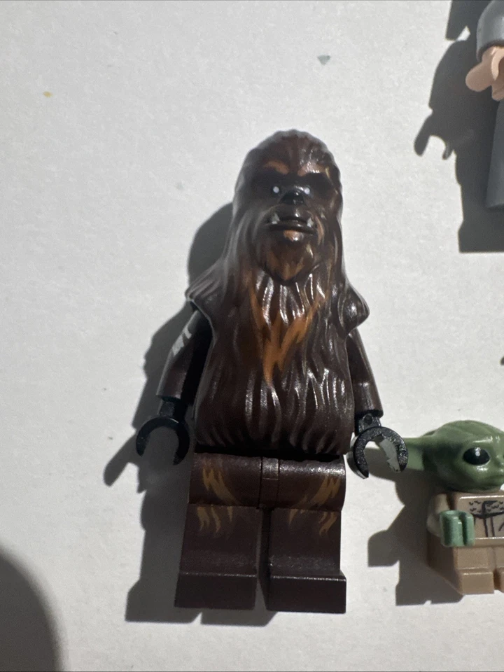 Lego Star Wars Minifigures. Lot Of 9.  SW003, SW0655 Unkars Thug, Chewy, Yoda ++ - Image 2 of 4