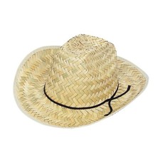 Premium Brown Synthetic Child Cowboy Hat - One Size Fits Most 1 Pc 