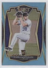 2021 Panini Select Premier Carolina Blue Prizm 28/35 Ryan Castellani #127 0ge4