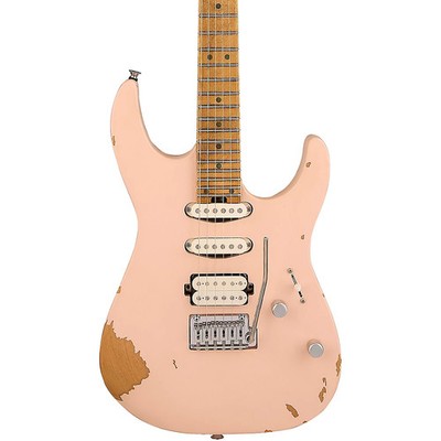 Charvel Rick Graham Signature ProMod DK24 2PT CM Electric Guitar Worn Shell Pnk