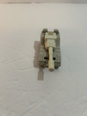 Vintage Original G1 Transformers Slammer Tank with Turret Metroplex Parts