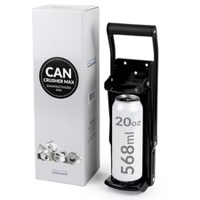 Dosenpresse MAX mit Flaschenöffner zur Wandmontage, Bierdosenpresse für Große...