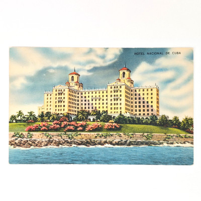 Hotel Nacional de Cuba Republica de Cuba Vintage Postcard