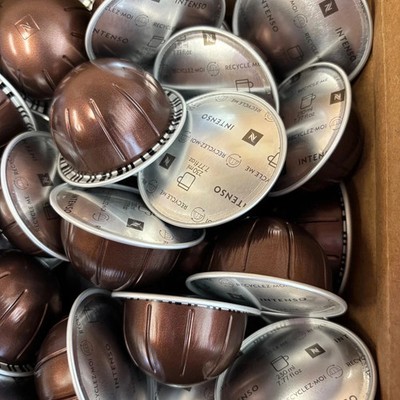 Nespresso Vertuo, Intenso, Dark Roast Coffee, 80-Count Coffee Pods BULK