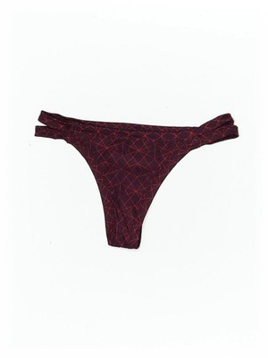 RVCA Women Red Swimsuit Bottoms XS
