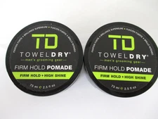 Towel Dry Firm Hold Pomade 2.5 oz (Pack of 2)