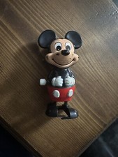 Disney Mickey Mouse Vintage Wind-Up Toy Figure TOMY 1977 Tested Working