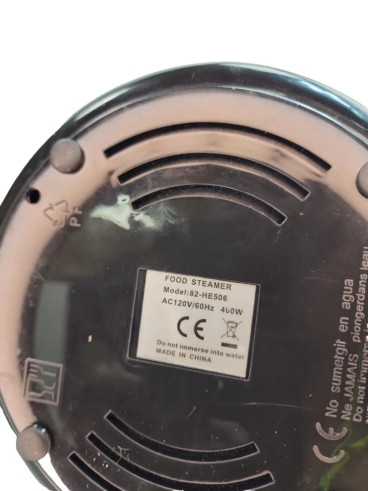 Chef Buddy 4 Quart Electric Stainless Steel Food Steamer - Image 3 of 4