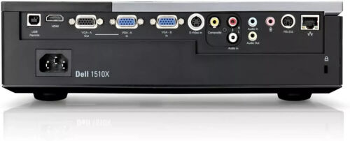 DELL 1510X 3500 ANSI LUMENS 4:3 HDMI READY WORK HOME CINEMA DLP PROJECTOR - Afbeelding 3 van 6