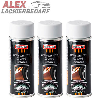 3 x 1K Epoxy Primer Grundierung Epoxidharz Epoxydharz Spray 400ml