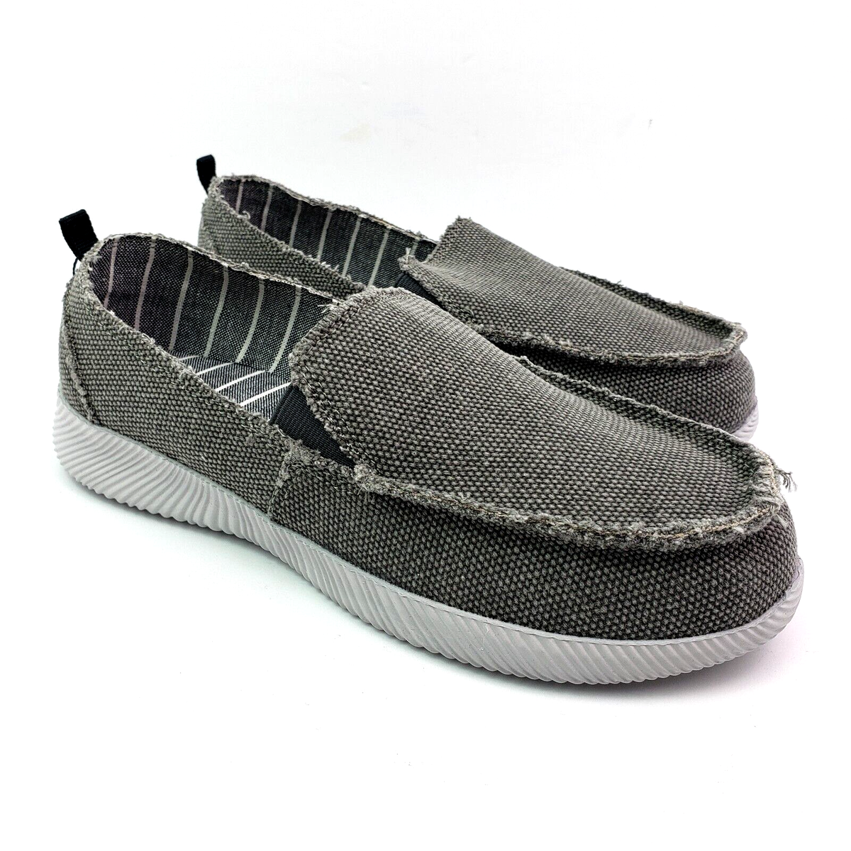 On Shoes Crevo Slip Ons Crevo Ronnie Canvas Memory Foam Slip On