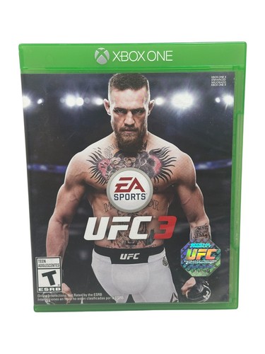 EA Sports UFC 3 (Microsoft Xbox One, 2018) Complete and Tested
