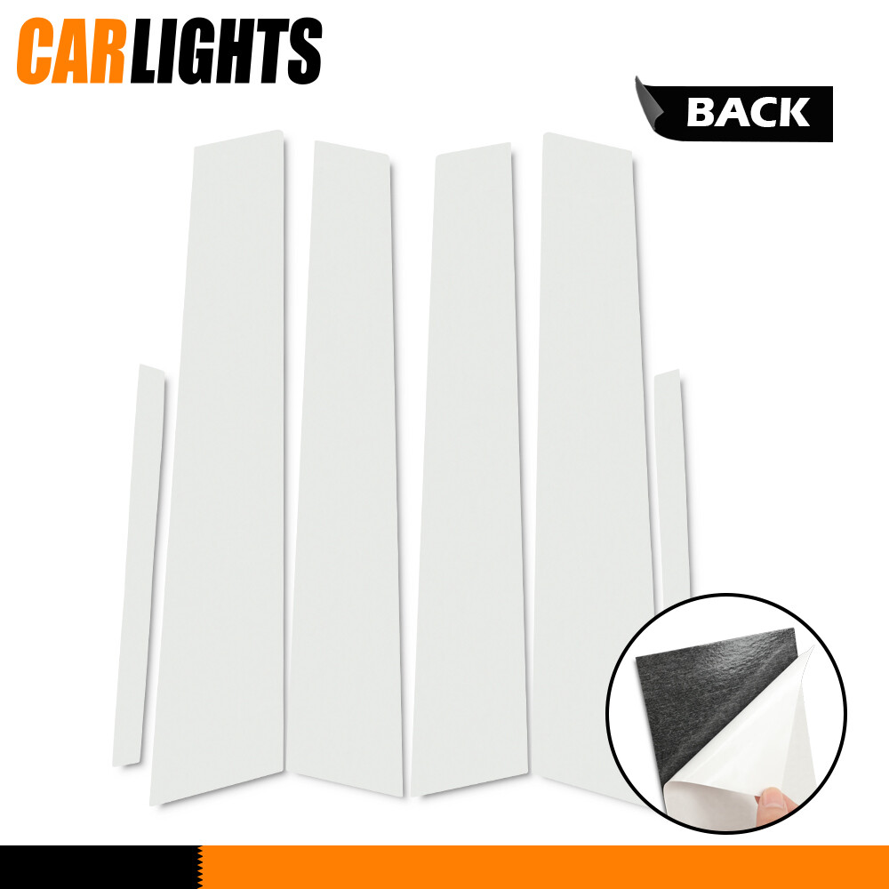 Fit For 2006-2011 Honda Civic Sedan Window Pillar Posts Molding Cover Door Trims