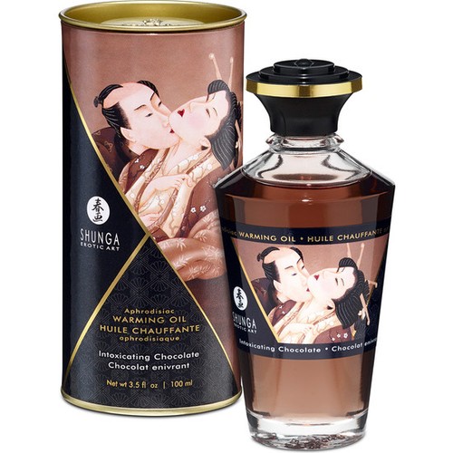 SHUNGA ACEITE EFECTO CALOR CHOCOLATE 100 ML - Envio Domicilio - Imagen 1 de 1