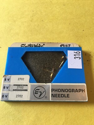 Original NOS Electro Voice Needle Stylus 2702 Fits GARRARD GC-8-1 GARRARD GC-8