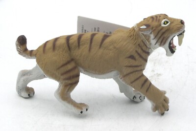 Safari LTD 279729 Smilodon (Wild Safari Prehistoric World) Saber-Tooth Cat