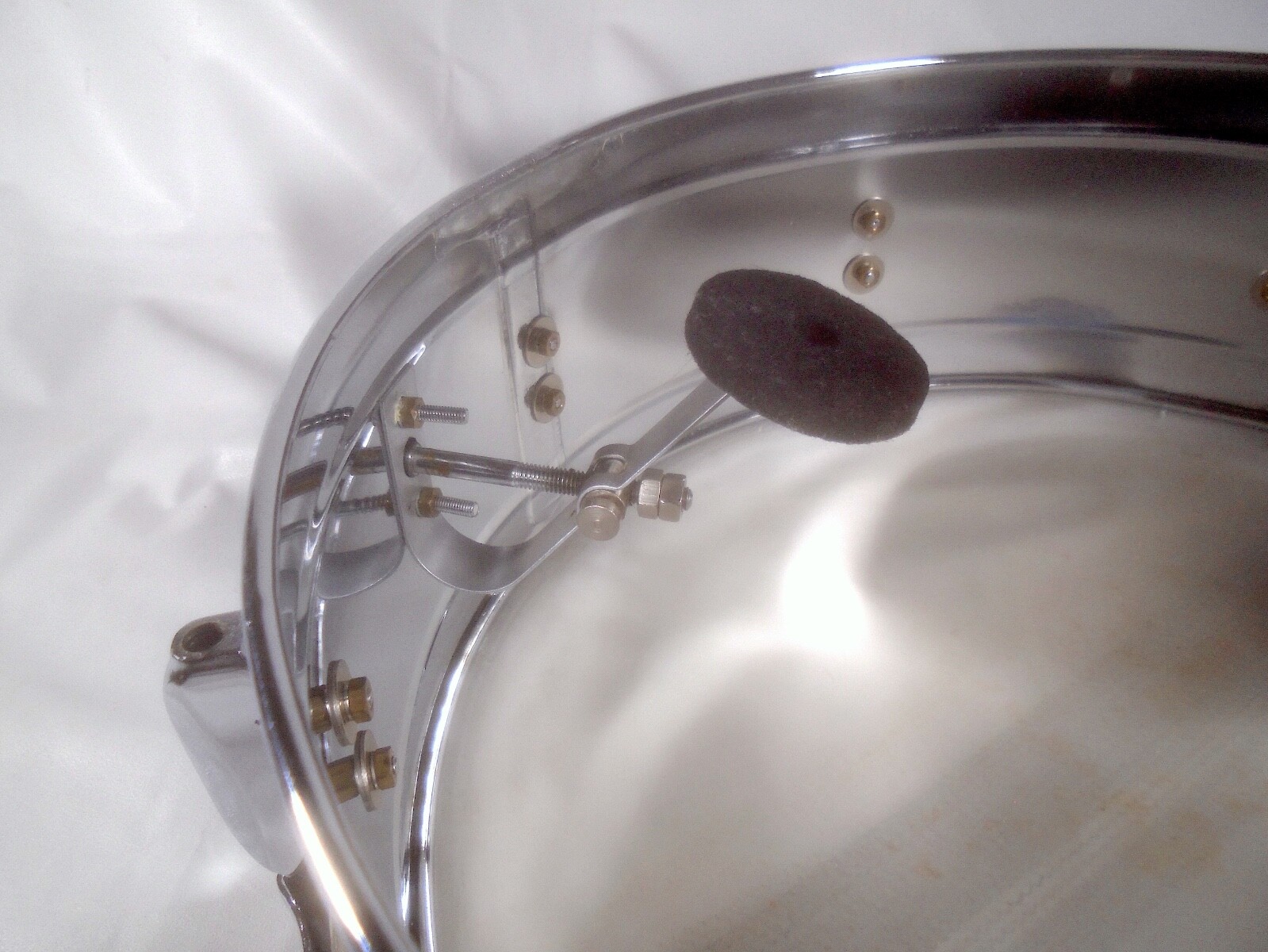 SONOR  - SNARE DRUM - Vtg 60s Teardrop Era D424 - Compound Lever