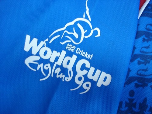 Maglia Cricket Inghilterra Extra Large Blu Mondiali 2019 1999 ODI One Day ICC Uomo - Foto 7 di 18