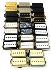Humbucker Sized/Cased P90 Pickup Set ~ Dragonfire H90 Bridge+Neck, Color Choice
