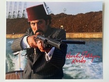 KEVORK MALIKYAN In Person Signed Autograph 20x25cm Indiana Jones