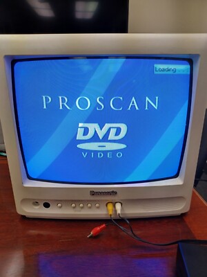 Panasonic 2002 13” CRT Tube Gaming Color TV CT-13R27W | eBay