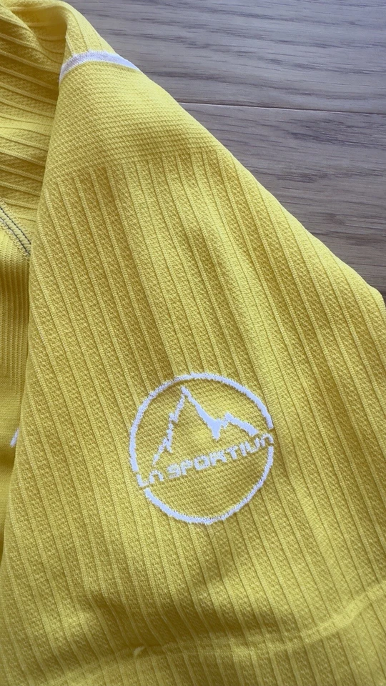 La Sportiva Mountaineering CoCoNa Camada Base, Masculina Grande, Meio Zíper, Escalada - Imagem 3 de 4