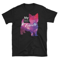 BFF: My Best Friend is a Yorkie Terrier Dog Spacedust Unisex T-Shirt