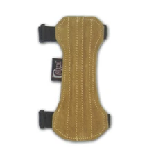 RECURVE/LONGBOW SHOOTING SUEDE LEATHER FOREARM BRACER/ARM GUARD/ARM PROTECTOR