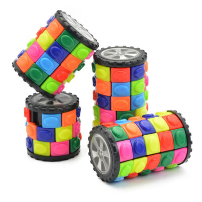 Rotate Slide Magic buntes Stressabbau Puzzle Logik zappeln Spielzeug Geschenk