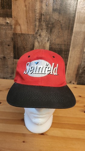 Vintage 90's Seinfeld Snapback Hat Cap Sitcom Comedy EMBROIDERED
