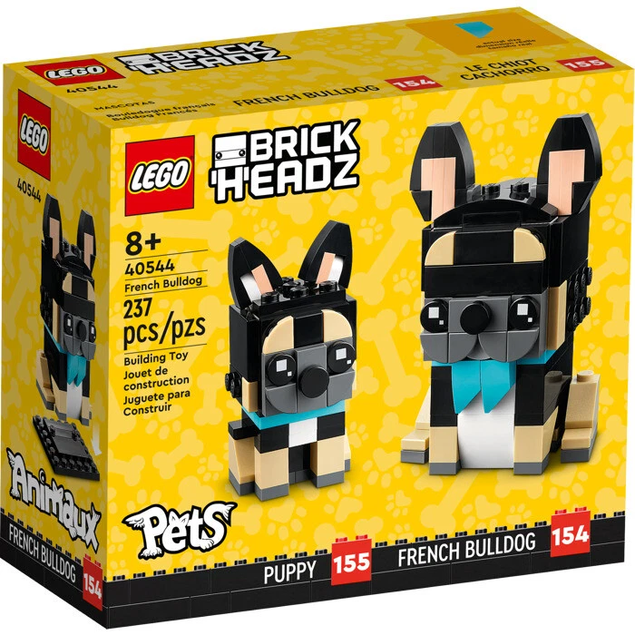 LEGO BrickHeadz Bulldog Francés Set 40544 (Caja de daños - Sellado)