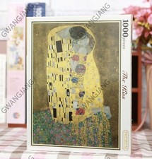 Jigsaw Puzzle Gustav Klimt Kiss 1000p Famous Legend Art Interior Item