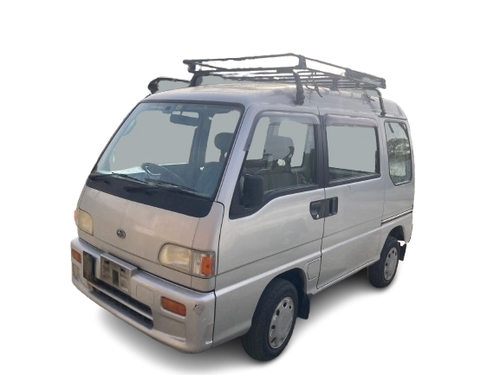 SUBARU SAMBAR DIAS KV3 KV4 Heater A/C HVAC Control Panel with A/C type TESTED - Picture 6 of 6