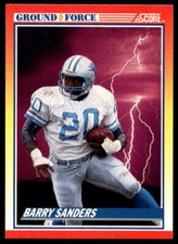 1990 Score #325 Barry Sanders  GF  Detroit Lions