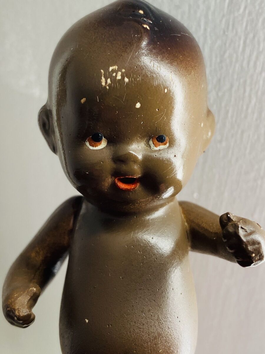 Antique German Marked Bisque Black AA African American Baby Antique German Marked Bisque Black AA African American Baby
