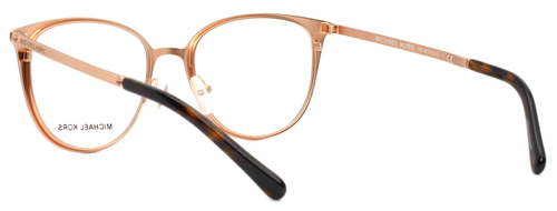 MICHAEL KORS MK3017 Lil 1188 Satin Brown Rose Gold Womens Eyeglasses 51-18-140 - Picture 9 of 15
